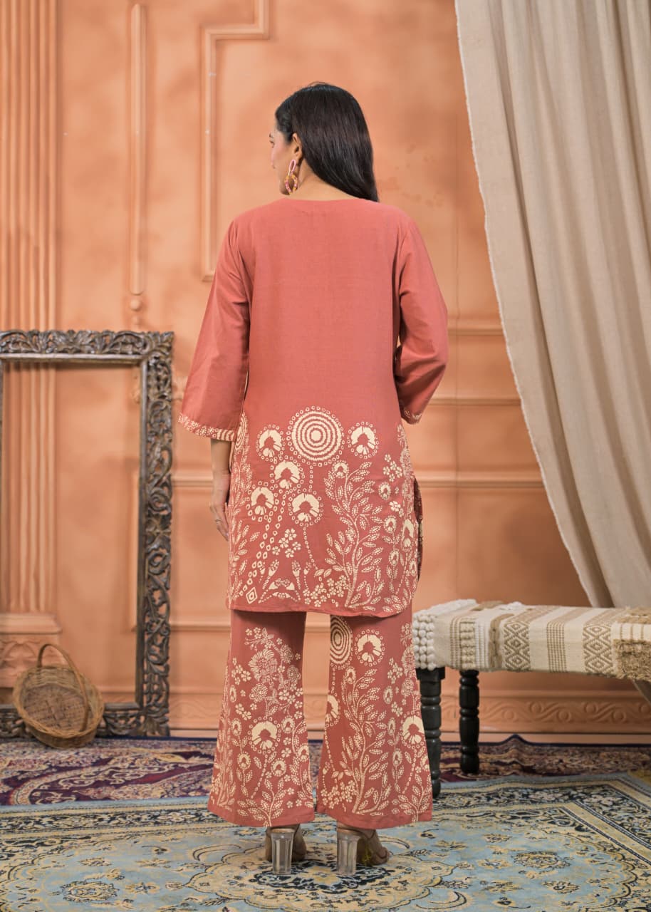Terracotta Blossom Ensemble