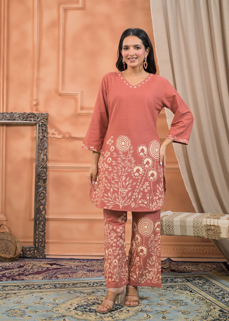 Terracotta Blossom Ensemble