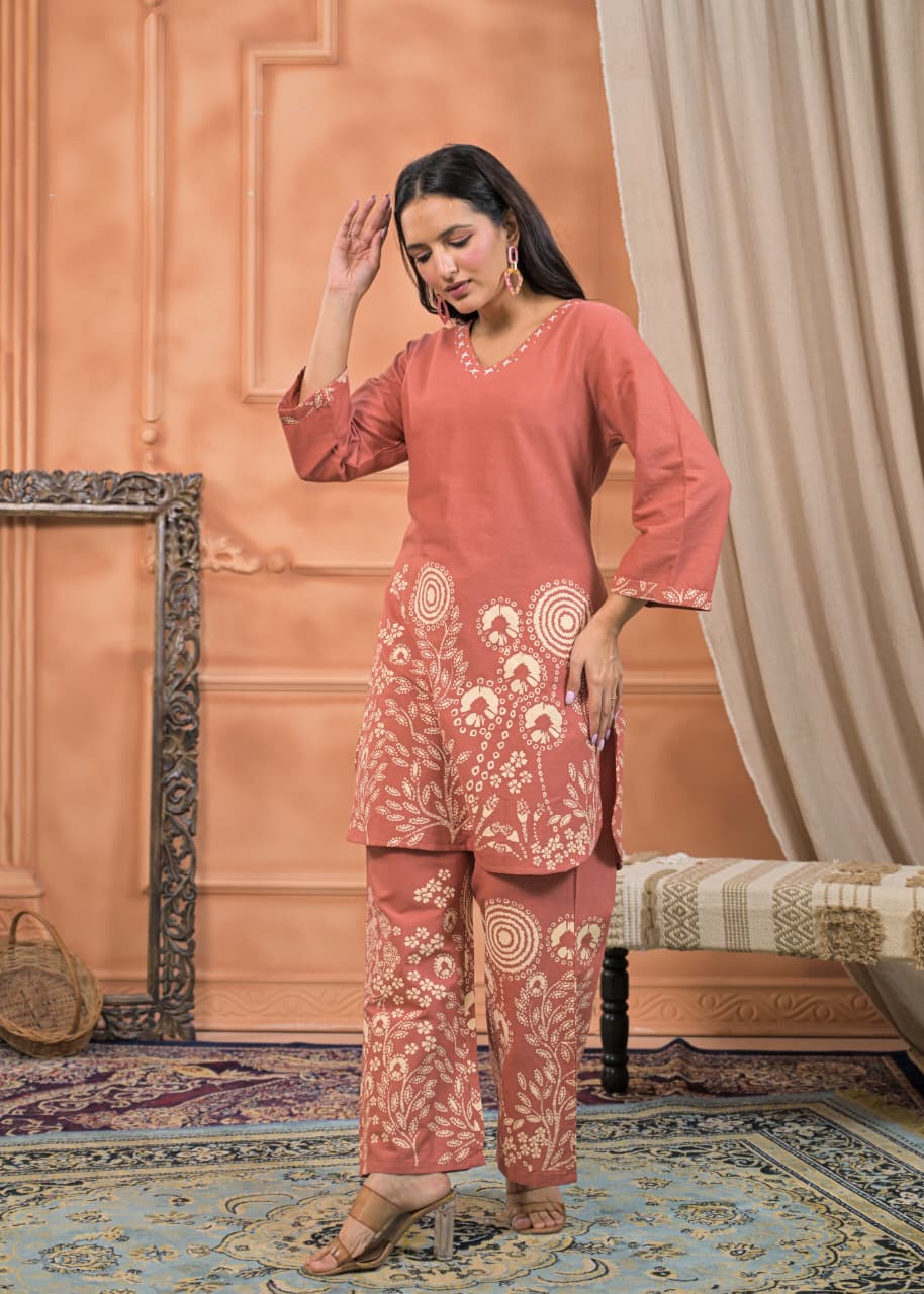 Terracotta Blossom Ensemble