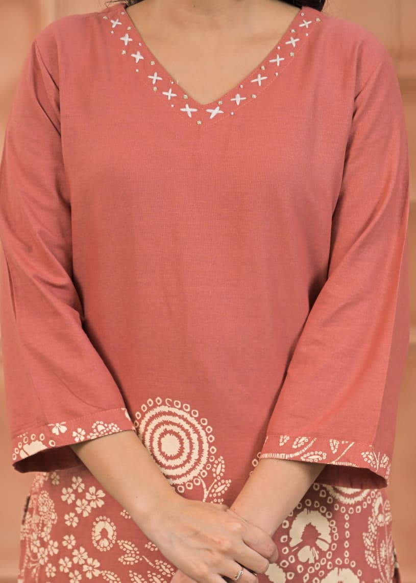 Terracotta Blossom Ensemble