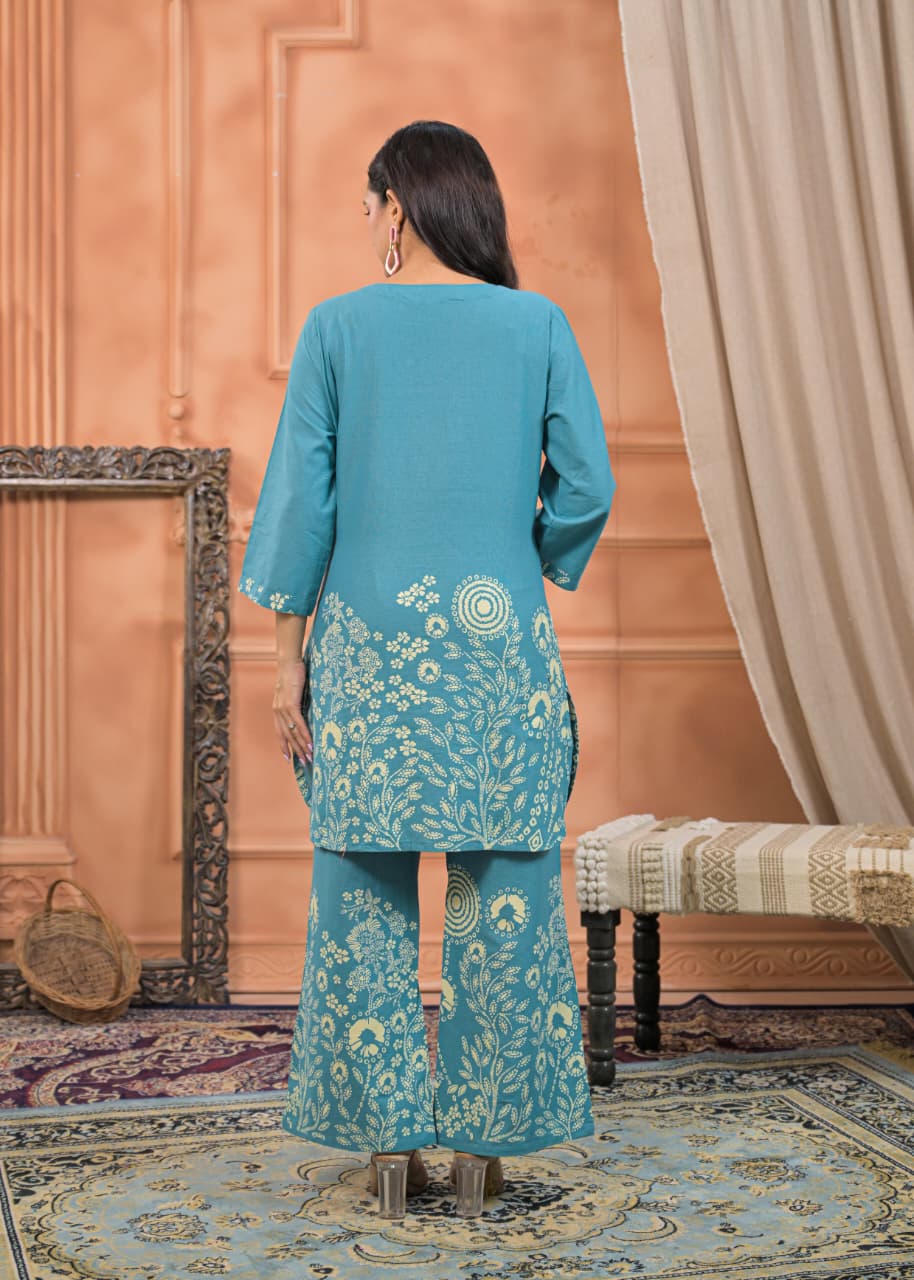Ocean Mist Floral Set