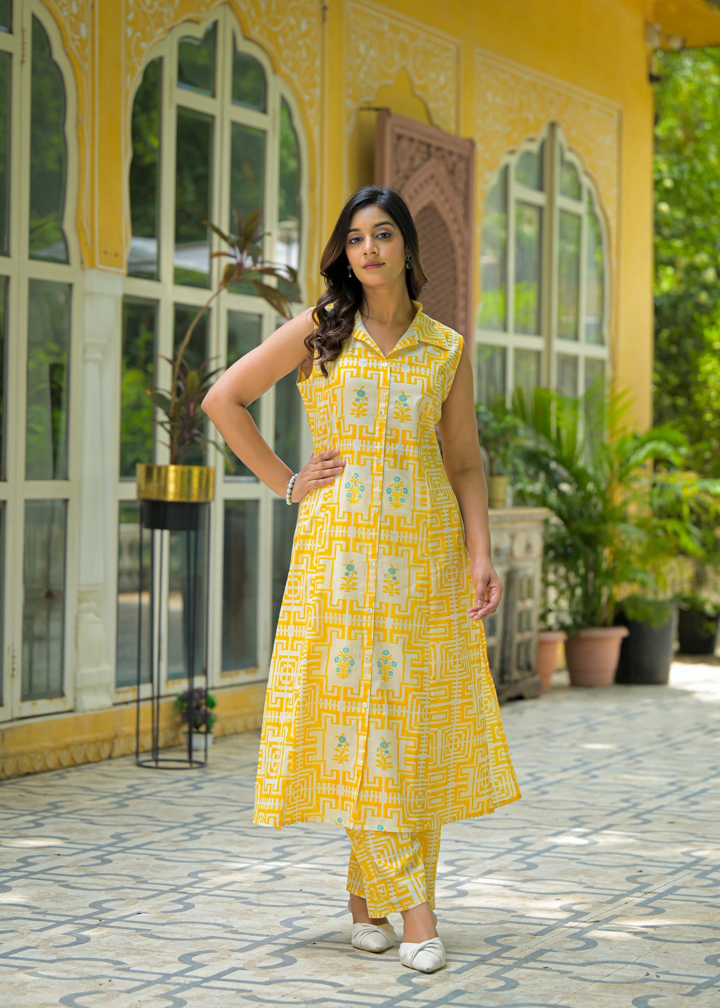 Sunny Days Yellow Kurta Set