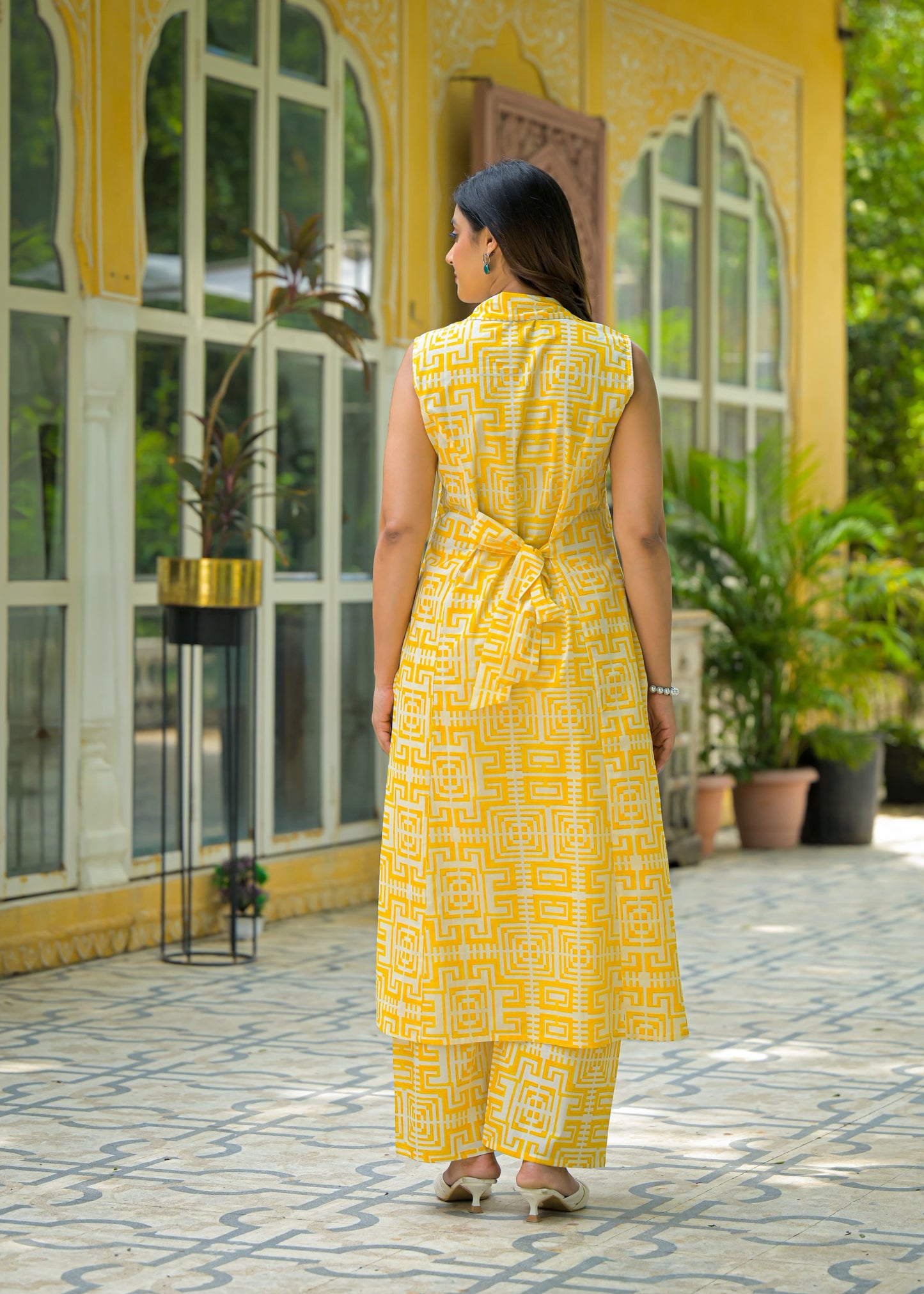 Sunny Days Yellow Kurta Set