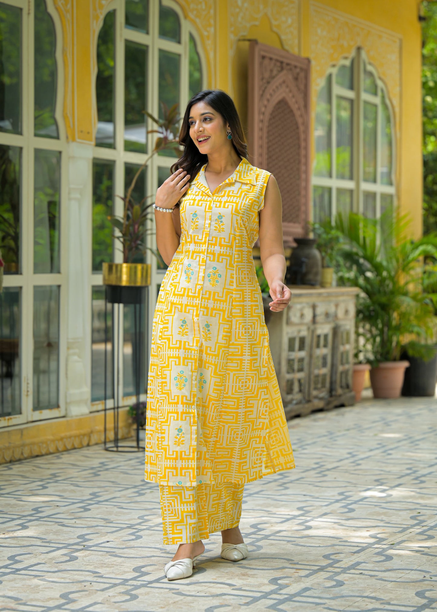 Sunny Days Yellow Kurta Set