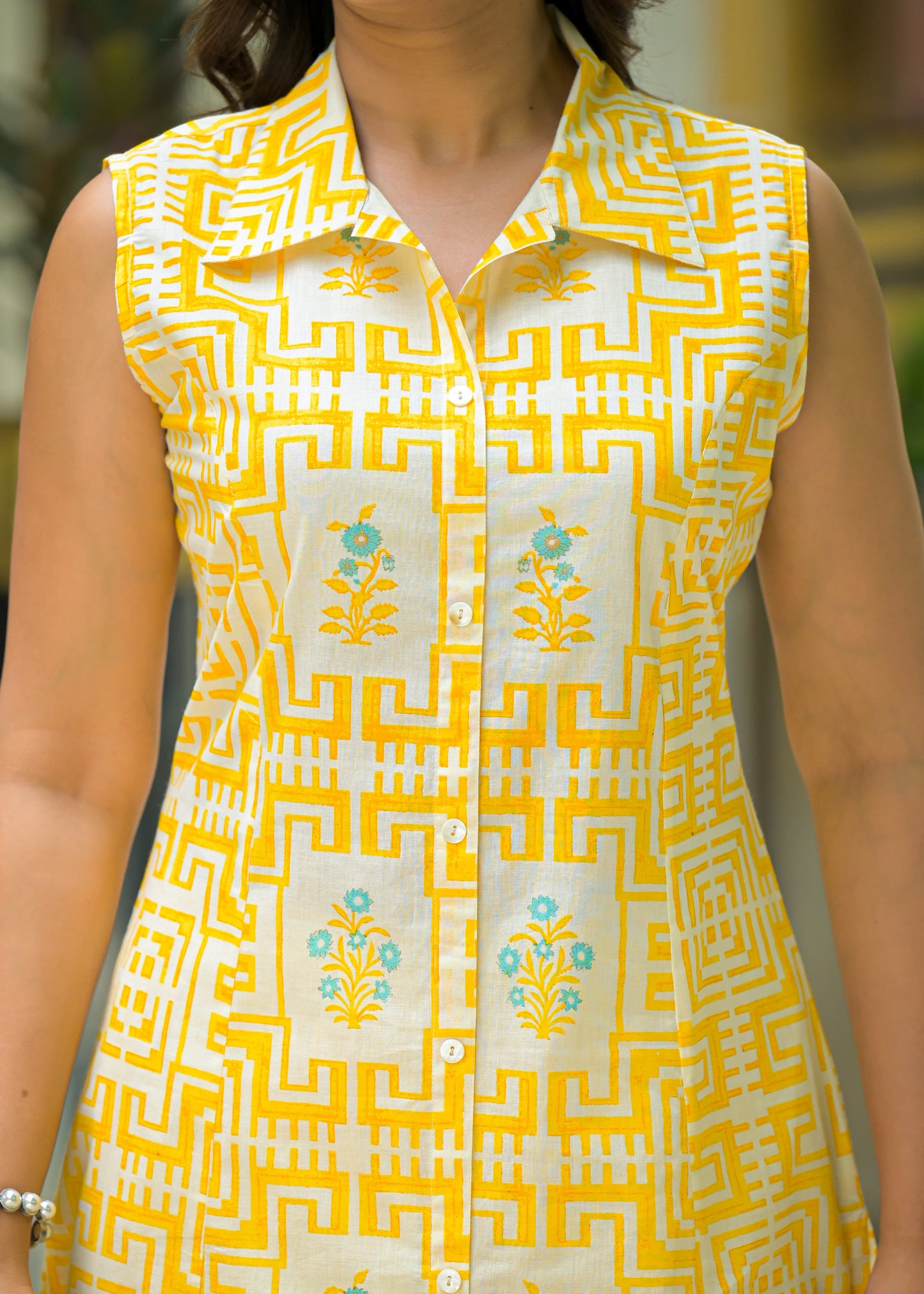 Sunny Days Yellow Kurta Set