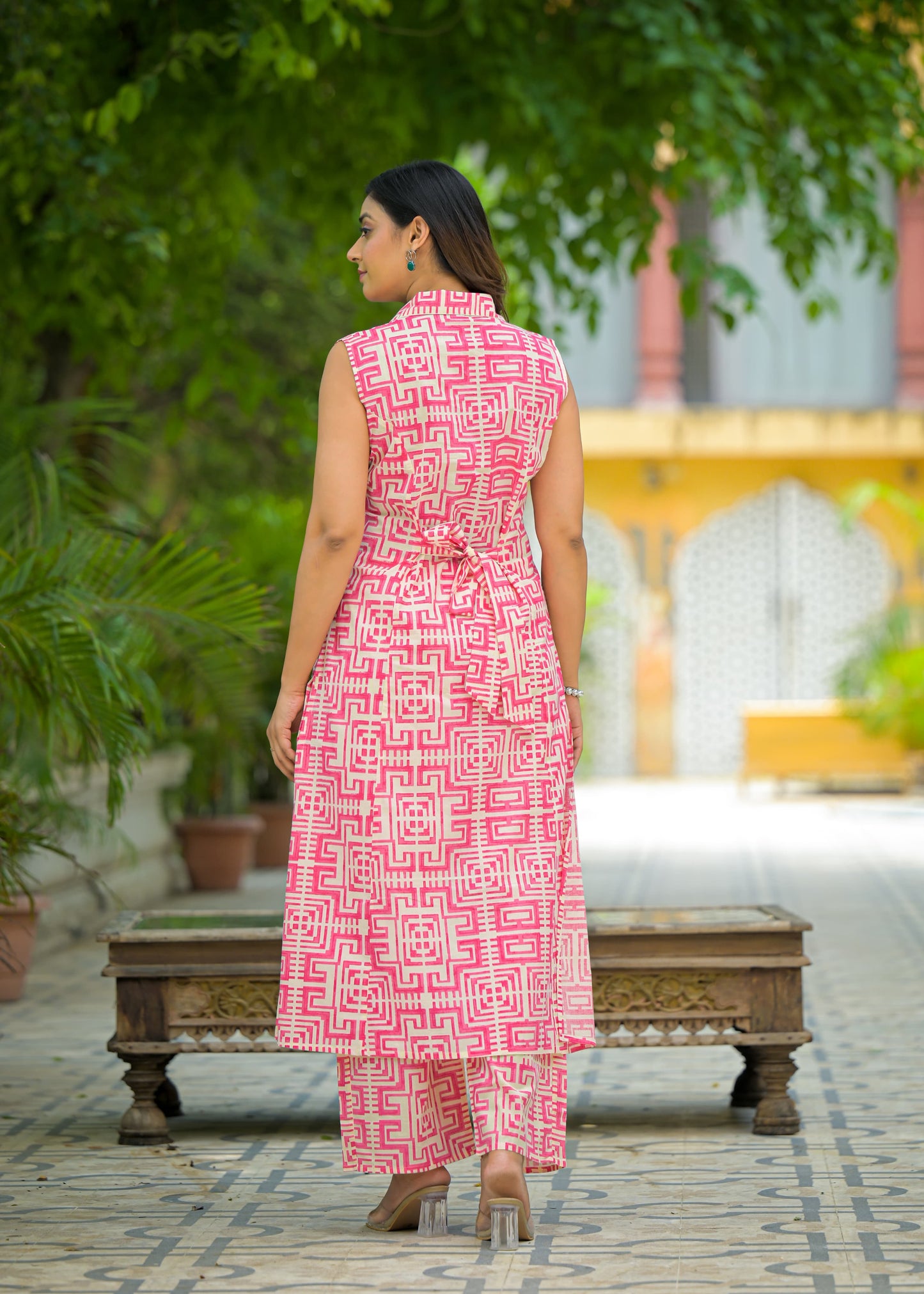 Sunny Days Pink Kurta Set