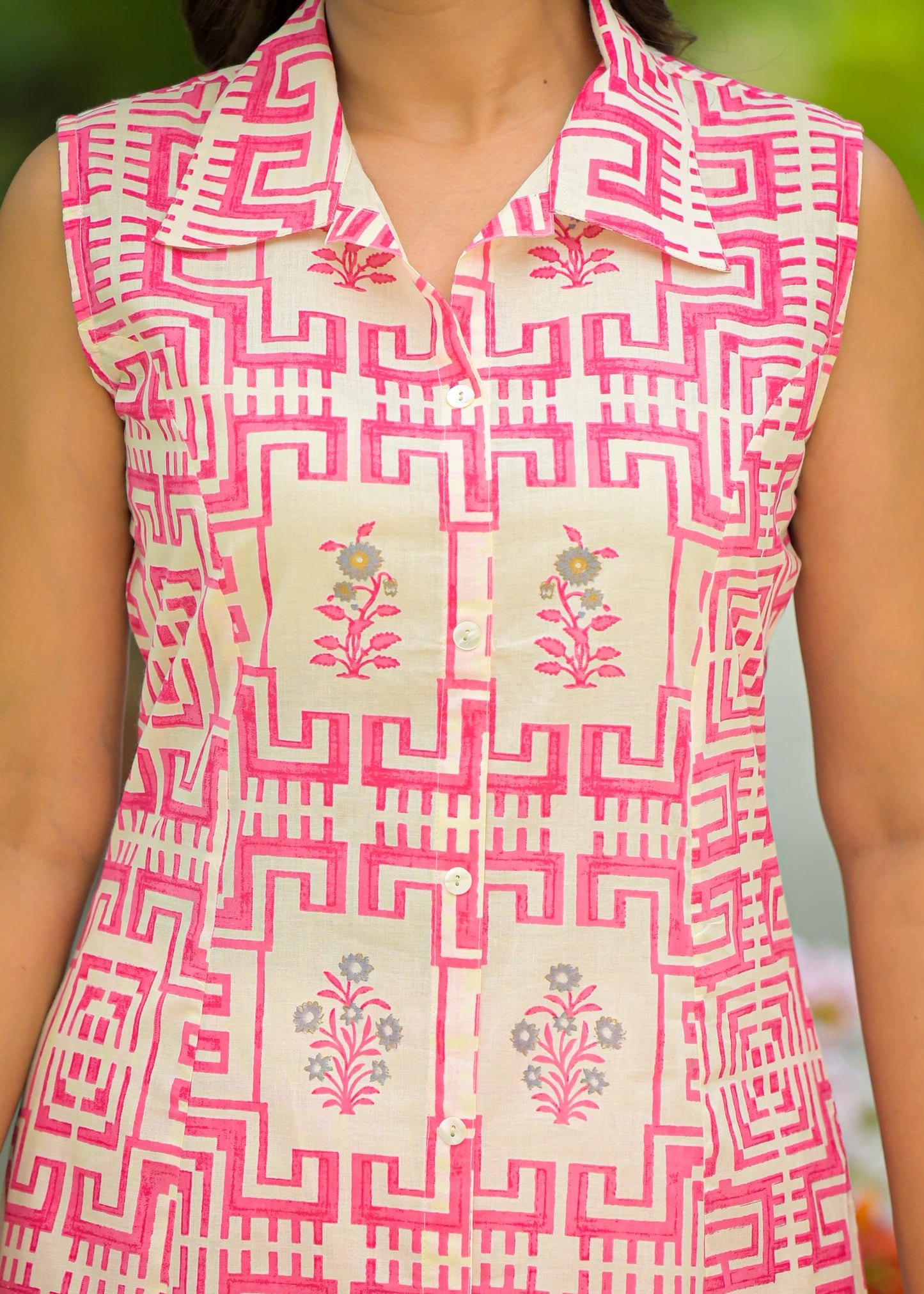 Sunny Days Pink Kurta Set