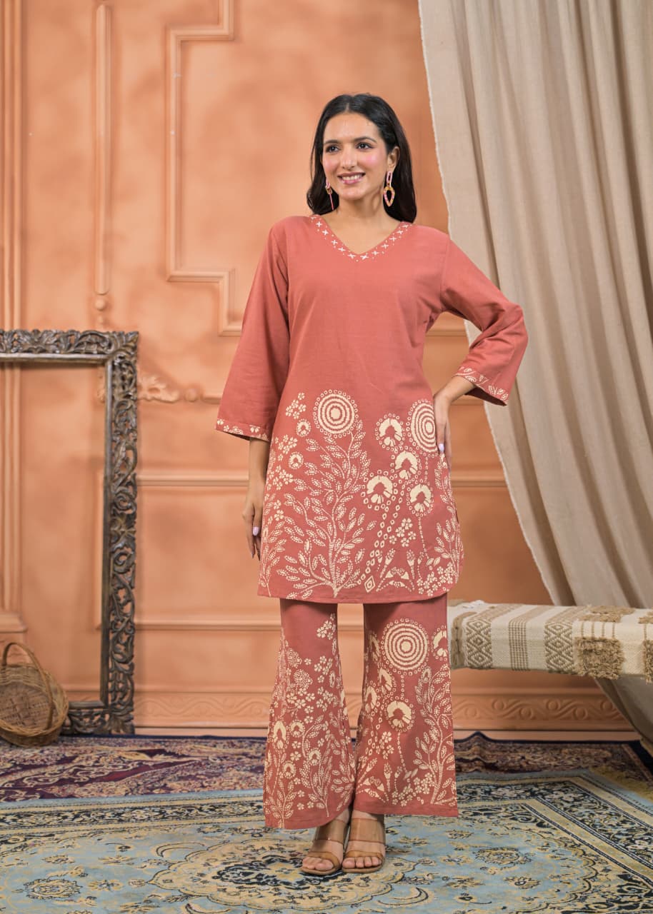 Terracotta Blossom Ensemble