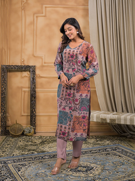 Tara Vintage Garden Kurta Set