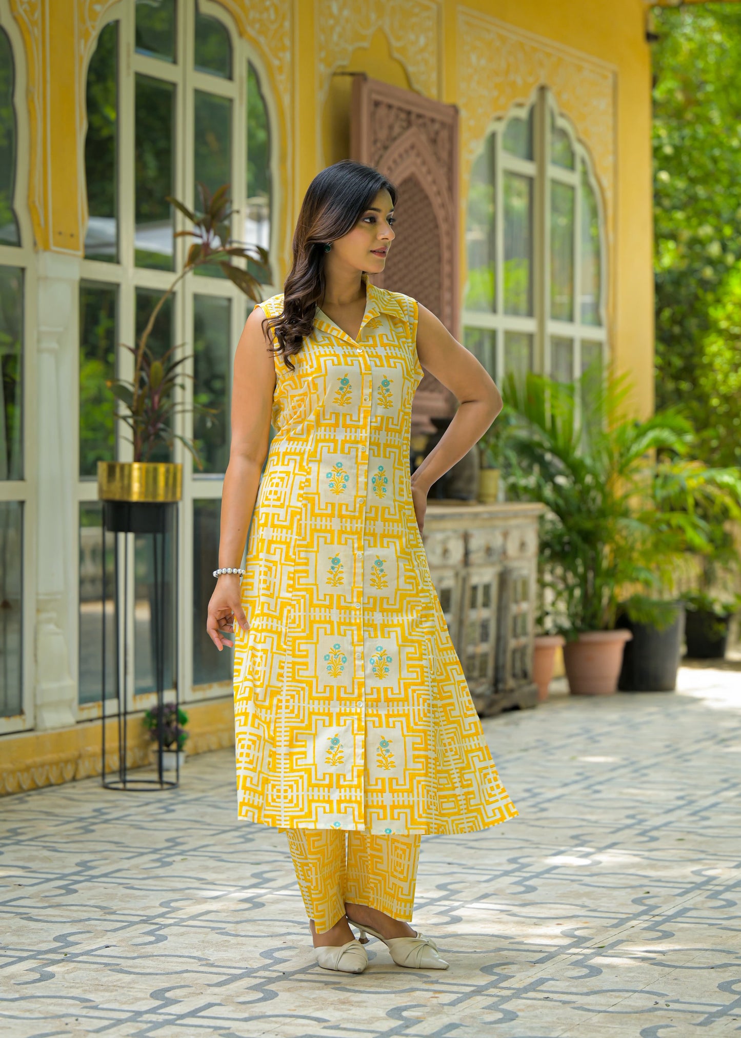 Sunny Days Yellow Kurta Set