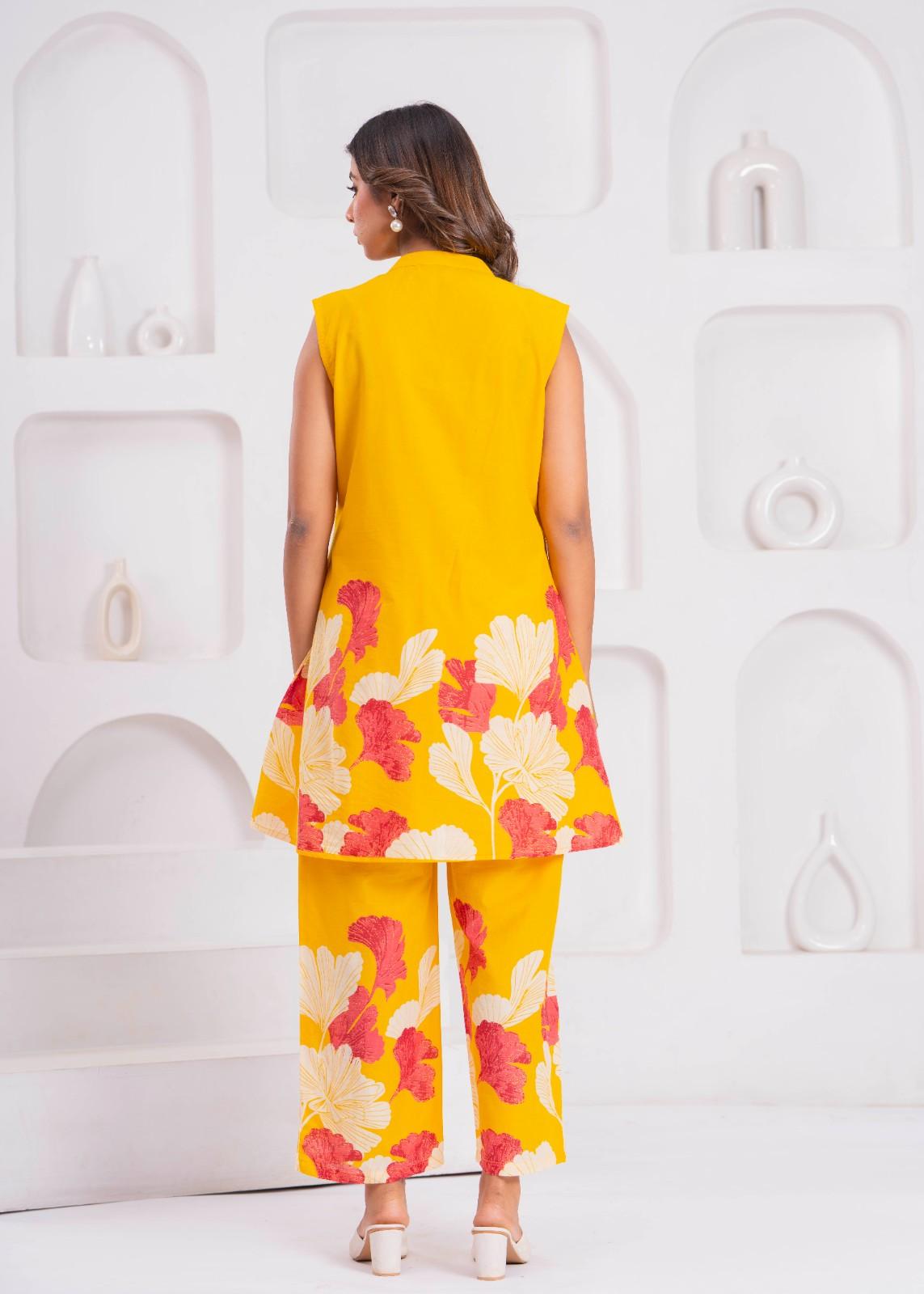 Sunny Bloom Printed Kurta Set
